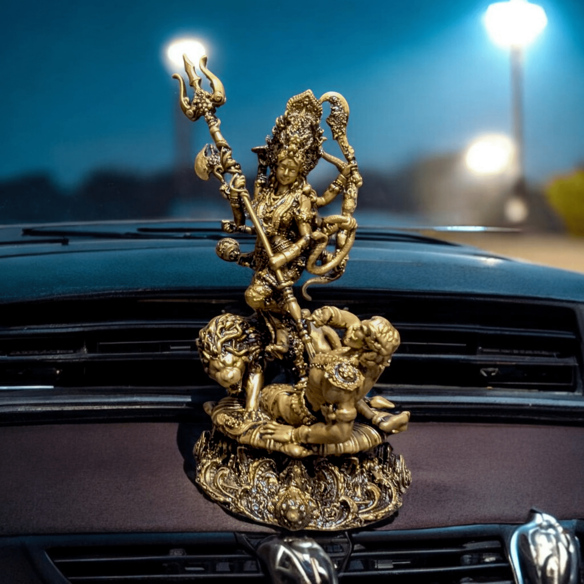Durga - The Invincible Mother: Slayer of Mahishasura, Liberator of the Soul - Fabzie - Home Decor Elegance