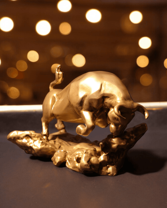 Bull Your Spirit Animal: Strength, Peace, and Unwavering Resilience - Fabzie - Home Decor Elegance