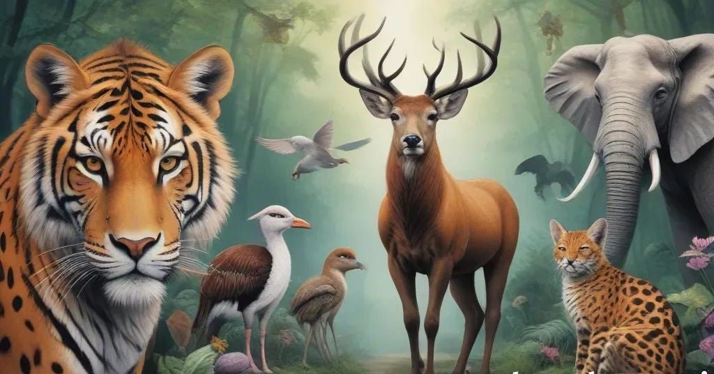 Spirit Animals - Fabzie - Home Decor Elegance