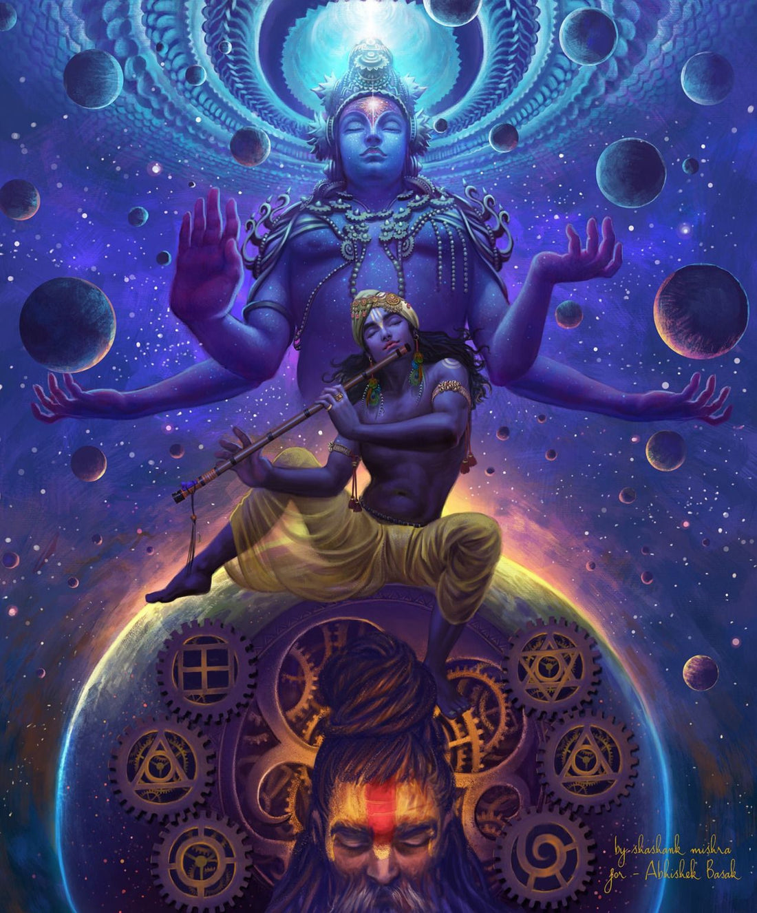 Vishnu ji Deep Sleep - What is the significance of Vishnu ji Sleeping on Anant (Infinite) Sheshnag ! - Fabzie - Home Decor Elegance