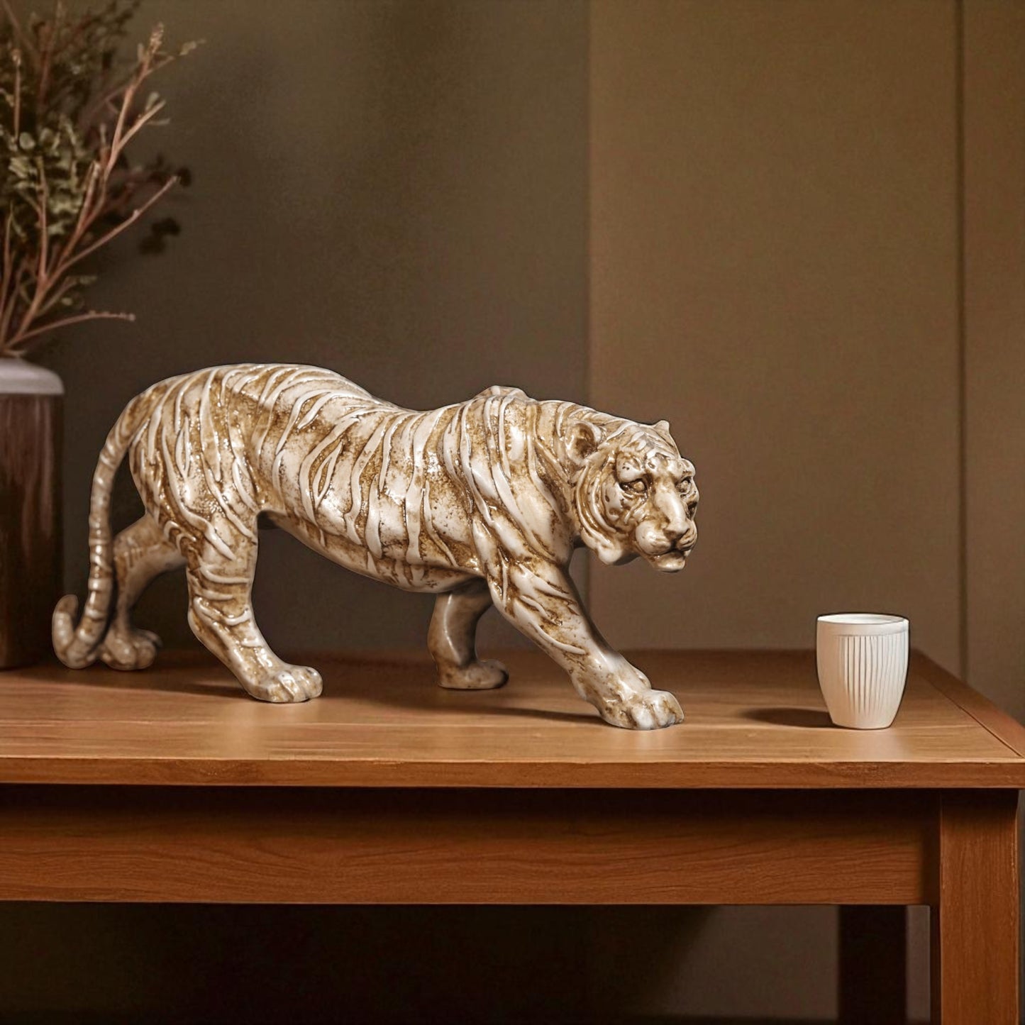 Bengal Tiger Statue – Courage and Commanding Decor for Home/Office - Fabzie - Home Decor Elegance