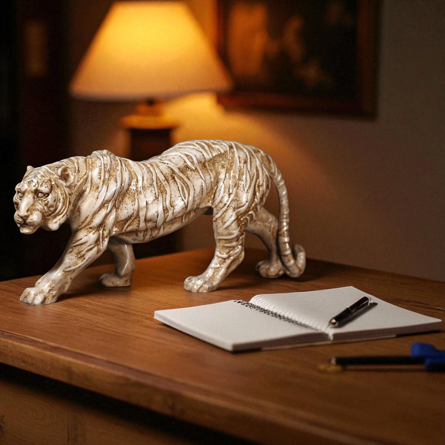 Bengal Tiger Statue – Courage and Commanding Decor for Home/Office - Fabzie - Home Decor Elegance