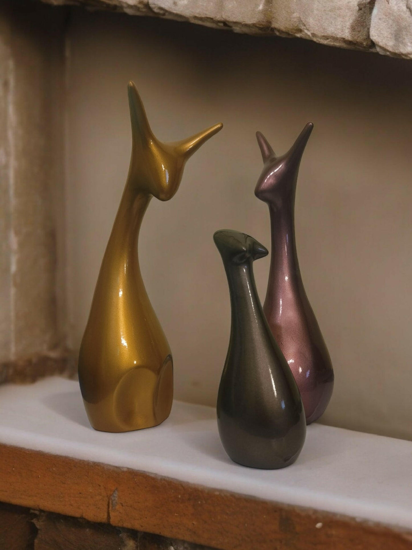 Cat Family Sculptures: Whimsical Feline Charm for Your Home and bedroom - Fabzie - Home Decor Elegance