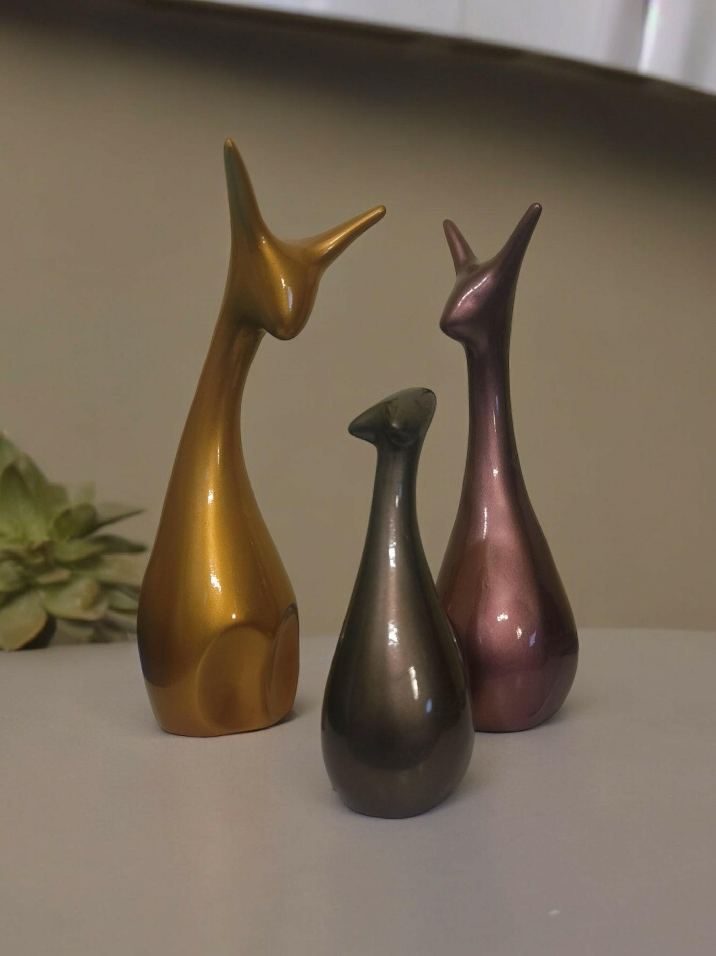 Cat Family Sculptures: Whimsical Feline Charm for Your Home and bedroom - Fabzie - Home Decor Elegance