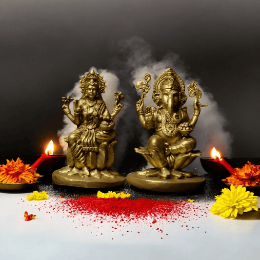 Laxmi ji and Ganesh ji Diwali Special -Office decor.
