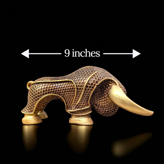 Bull Geometrical Sculpture – Symbol of Strength, Prosperity, and Ambition - Fabzie - Home Decor Elegance