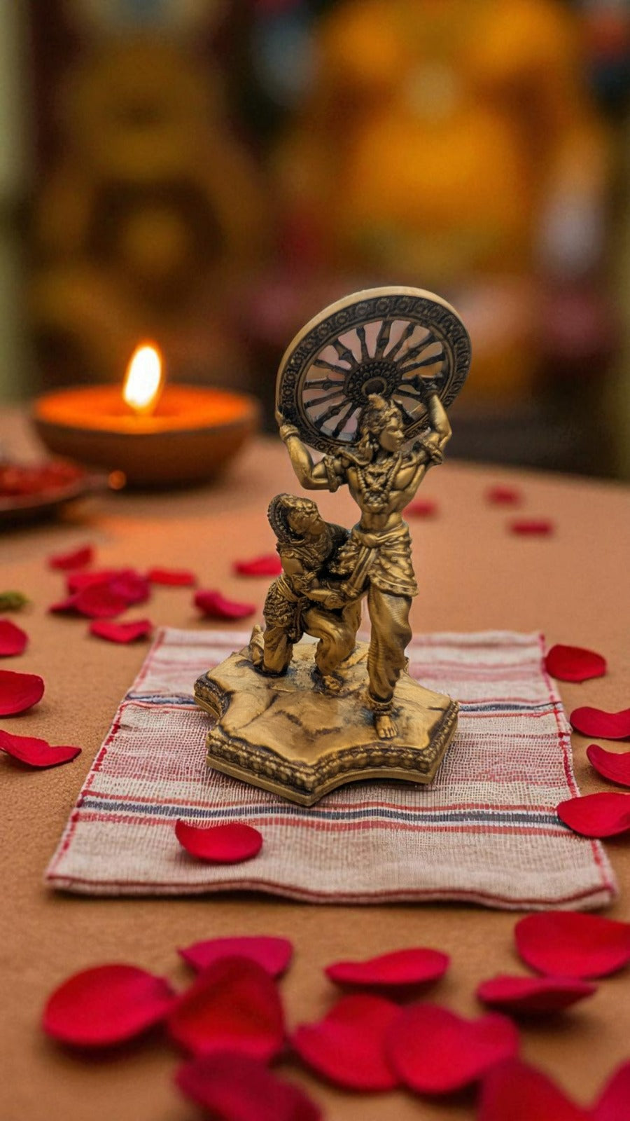 Krishna’s Divine Fury – When God Broke His Oath for His Devotee’s Vow - Fabzie - Home Decor Elegance
