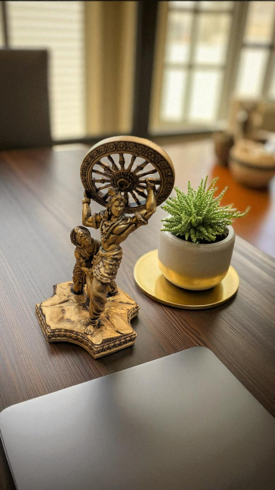 Krishna’s Divine Fury – When God Broke His Oath for His Devotee’s Vow - Fabzie - Home Decor Elegance