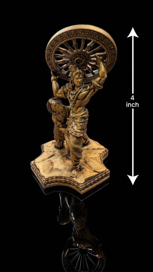 Krishna’s Divine Fury – When God Broke His Oath for His Devotee’s Vow - Fabzie - Home Decor Elegance