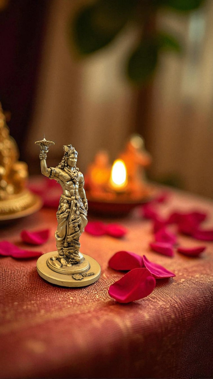 Krishna Ji with Sudarshan Chakra – Guardian of Dharma & Harmony - Fabzie - Home Decor Elegance