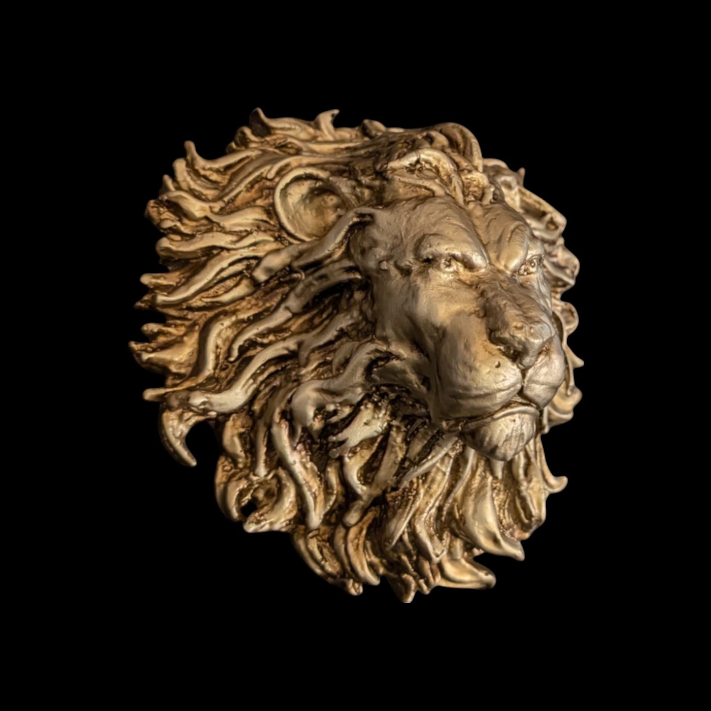 Majestic Lion Head Wall Decor for Office & Home.