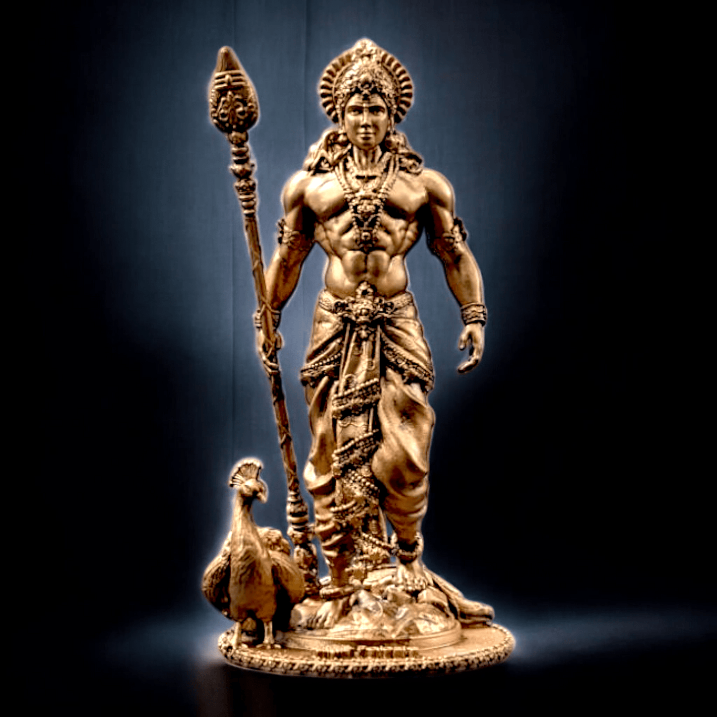 Lord Kartikey - Car Dashboard - Fabzie - Home Decor Elegance
