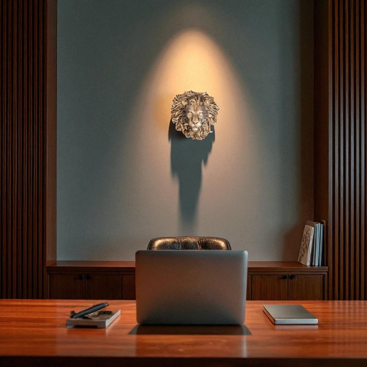 Majestic Lion Head Wall Decor for Office / Home Decor - Fabzie - Home Decor Elegance