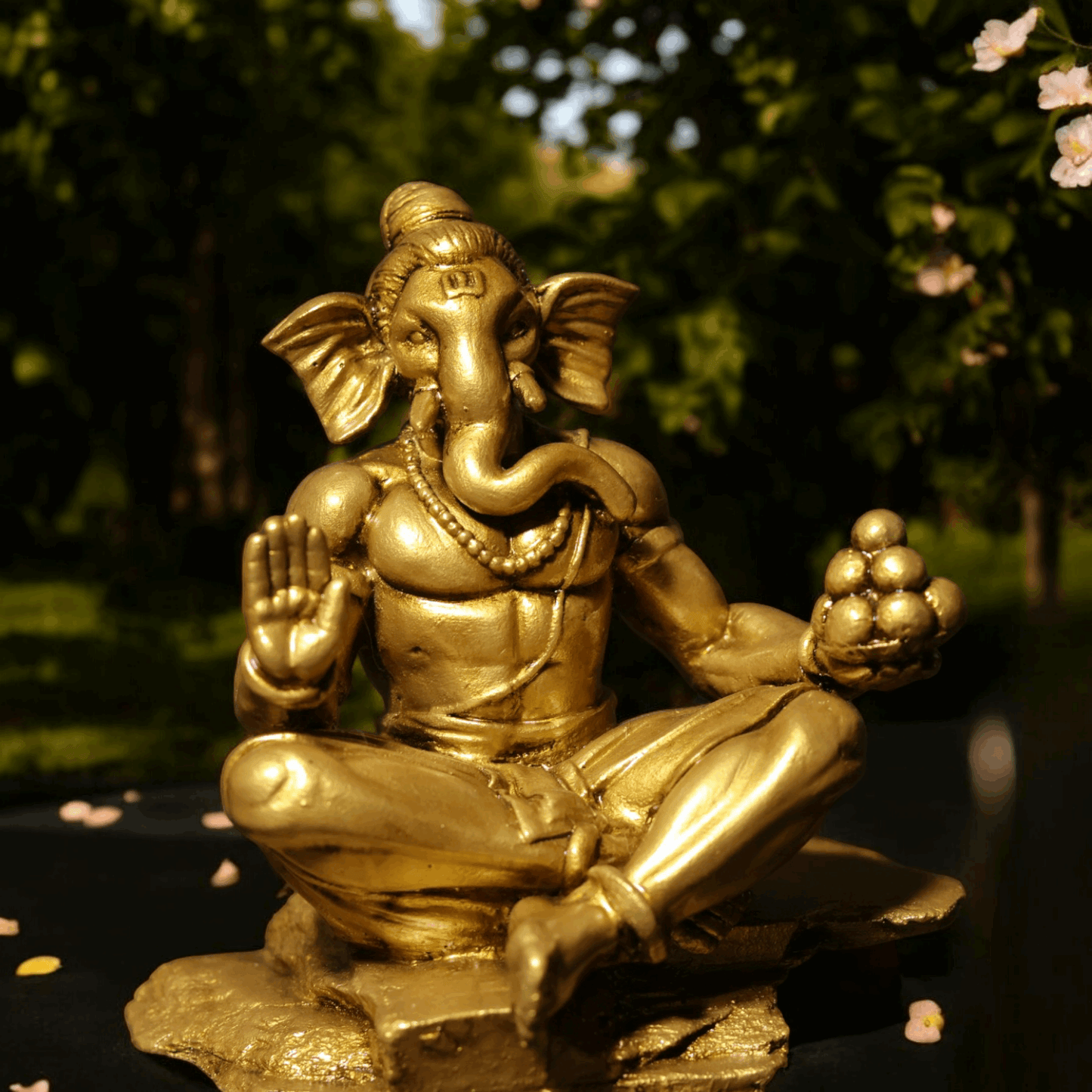Ganesh Ji Murti Unique Design.