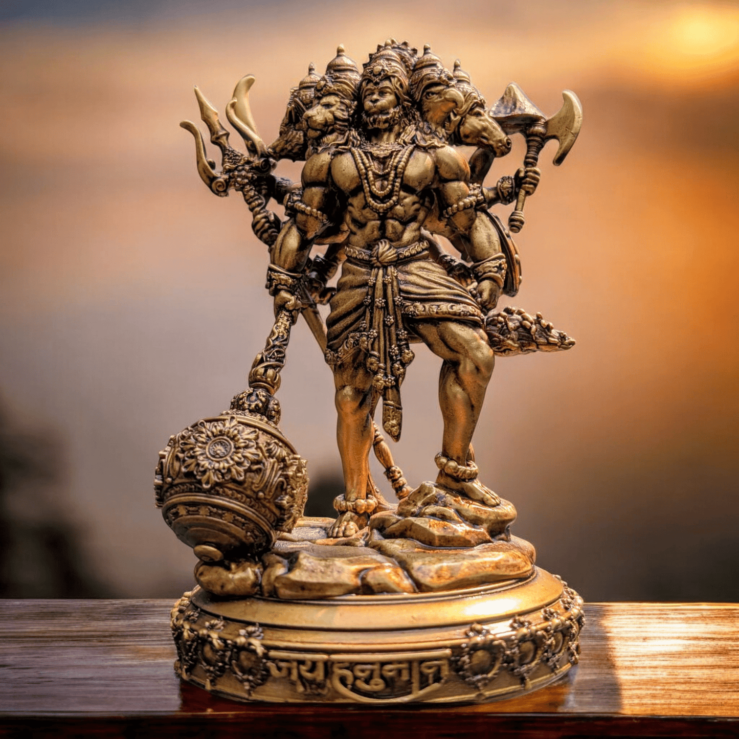 Panchmukhi Hanuman Ji – Guardian of Five Energies - Fabzie - Home Decor Elegance