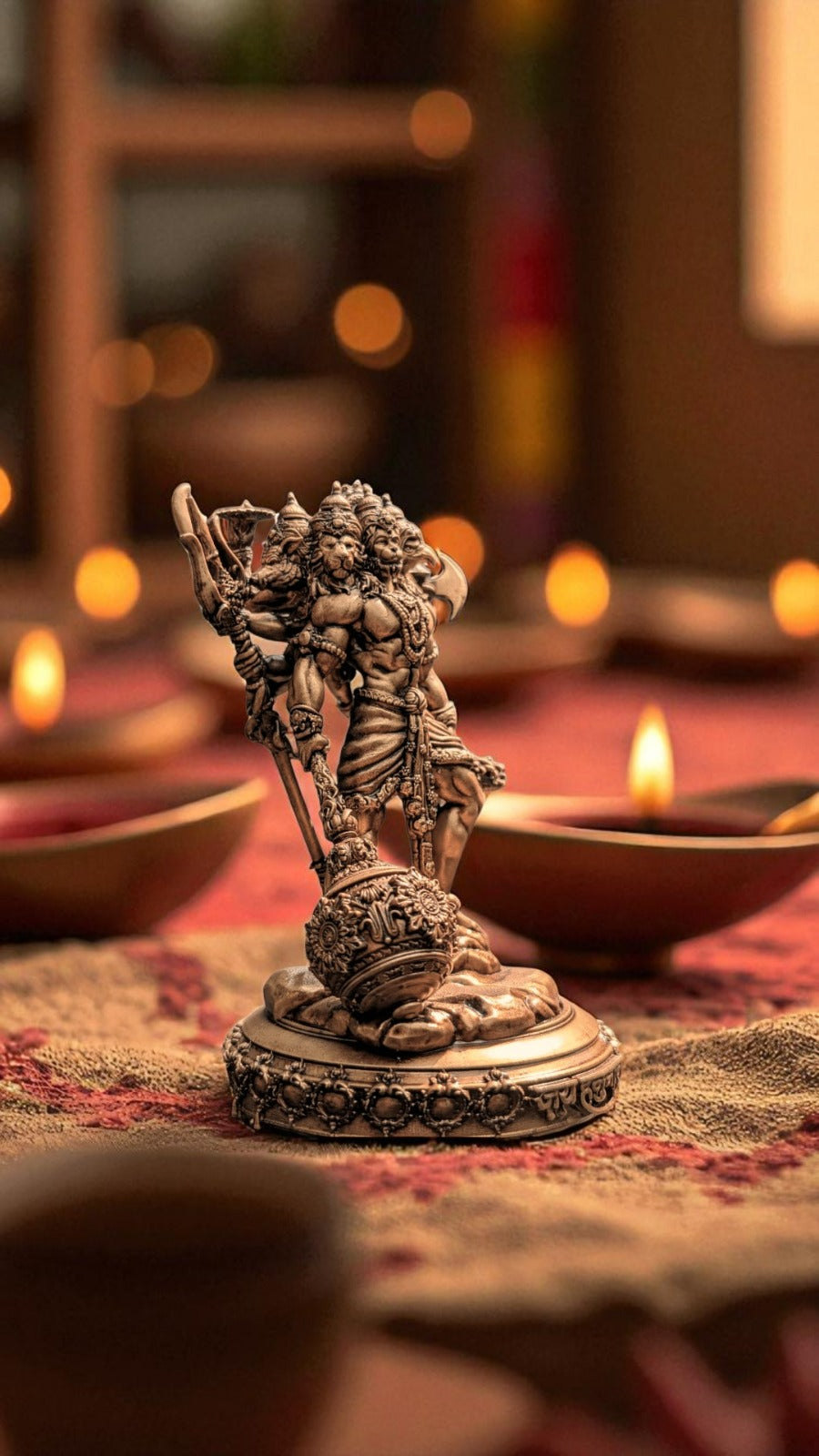 Panchmukhi Hanuman Ji – Guardian of Strength & Protection - Fabzie - Home Decor Elegance