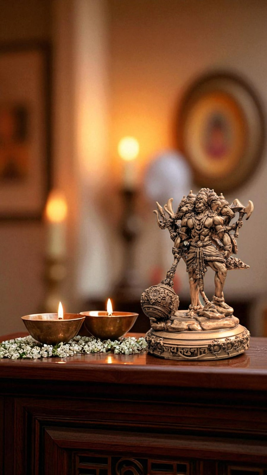 Panchmukhi Hanuman Ji – Guardian of Strength & Protection - Fabzie - Home Decor Elegance