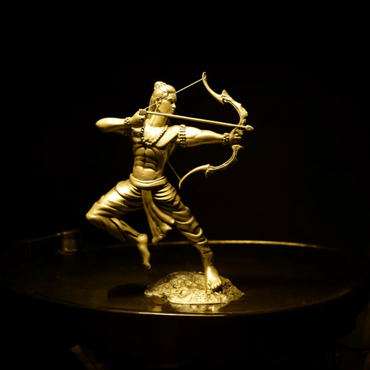 The Divine Shot: Lord Ram's Final Arrow Murti.