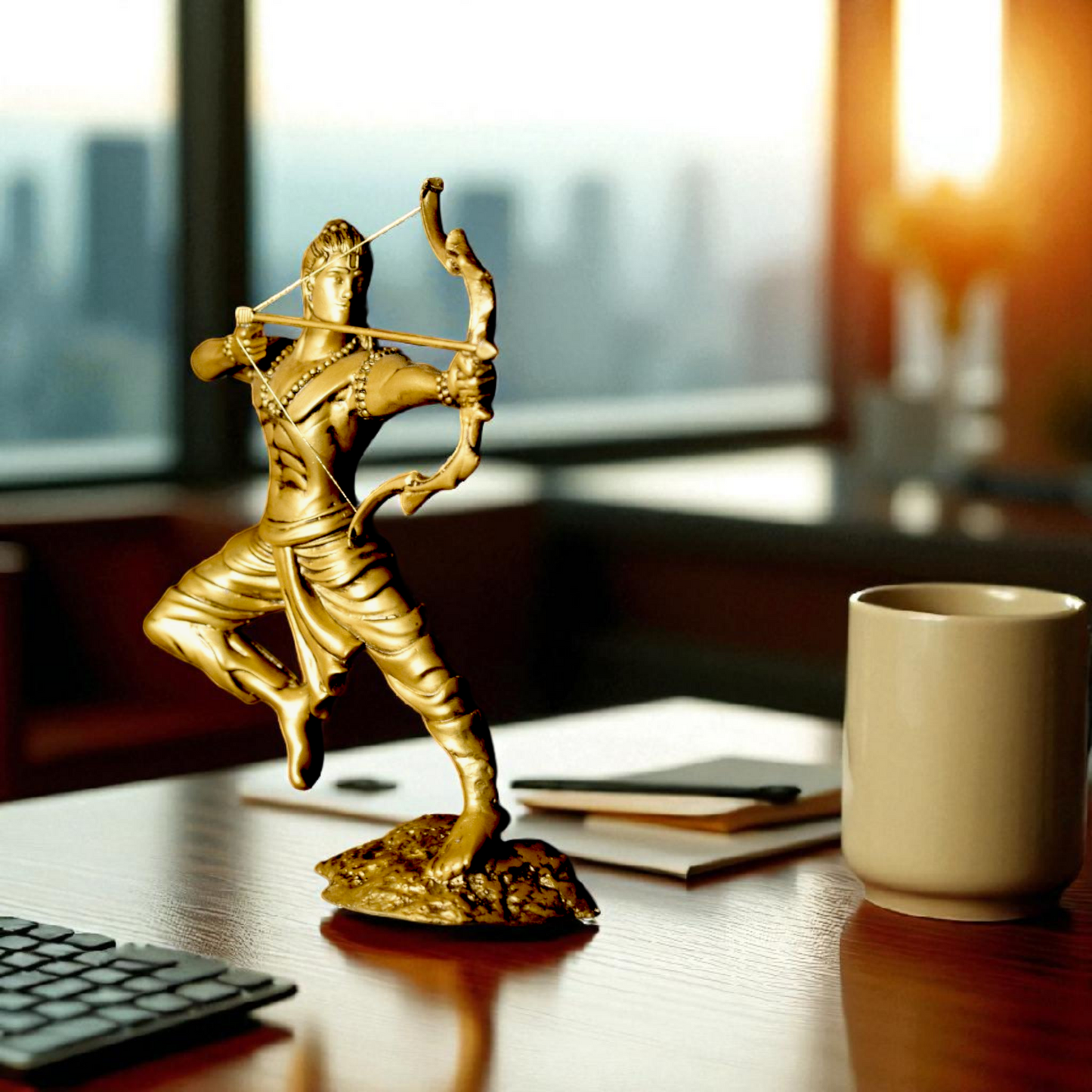 The Divine Shot: Lord Ram's Final Arrow Murti - Fabzie - Home Decor Elegance