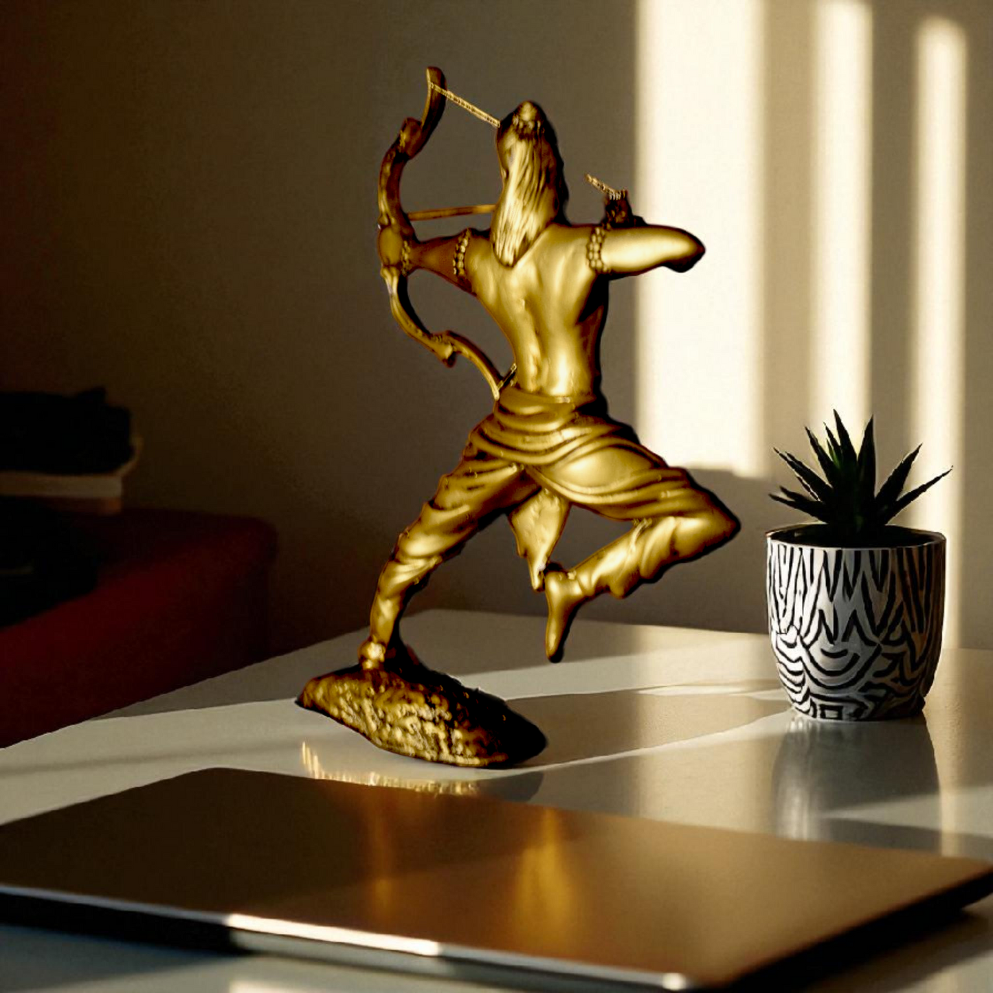 The Divine Shot: Lord Ram's Final Arrow Murti - Fabzie - Home Decor Elegance