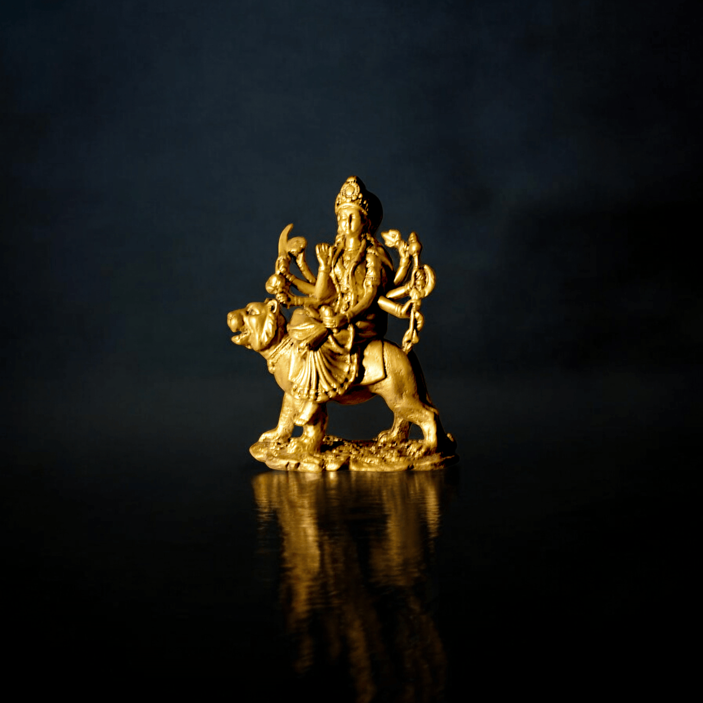 Sherawali Maa Murti: Hindu Divine Mother of Strength and Protection Murti.
