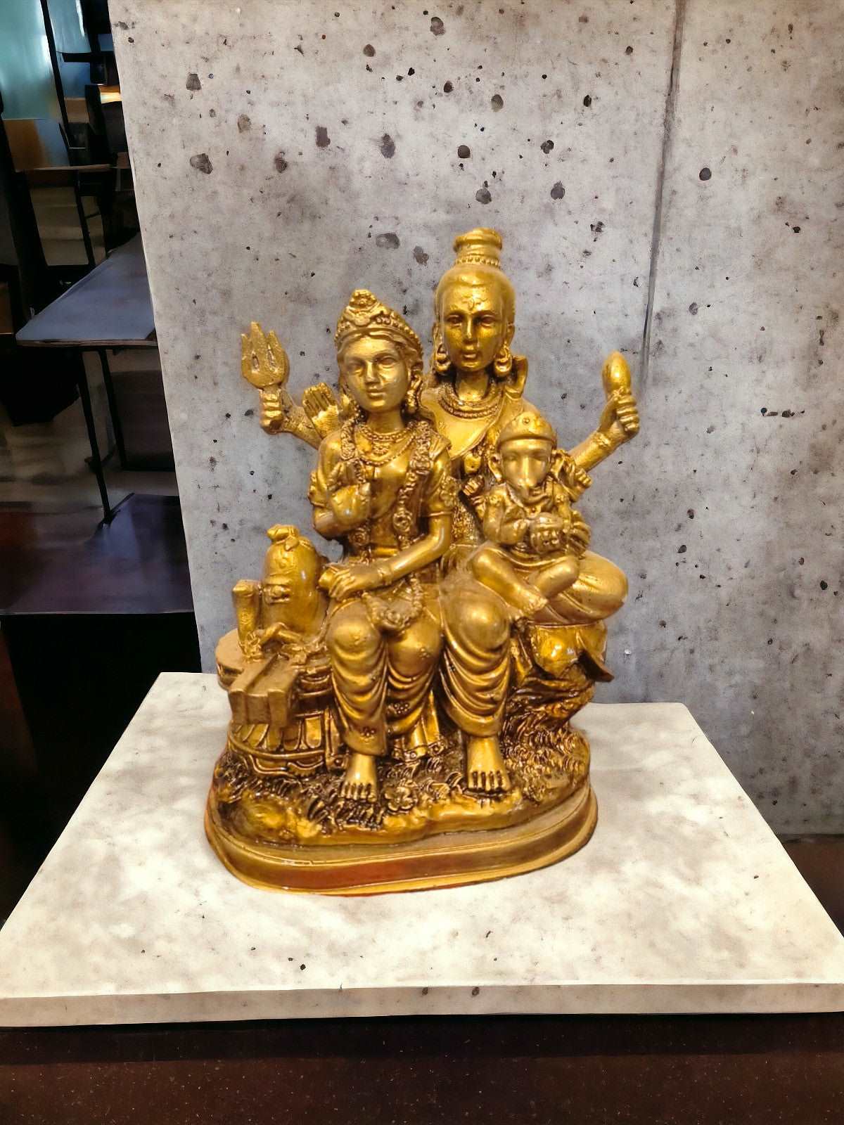 Shiva Praivar Murti : Divine Harmony and Sacred Bond - Fabzie - Home Decor Elegance