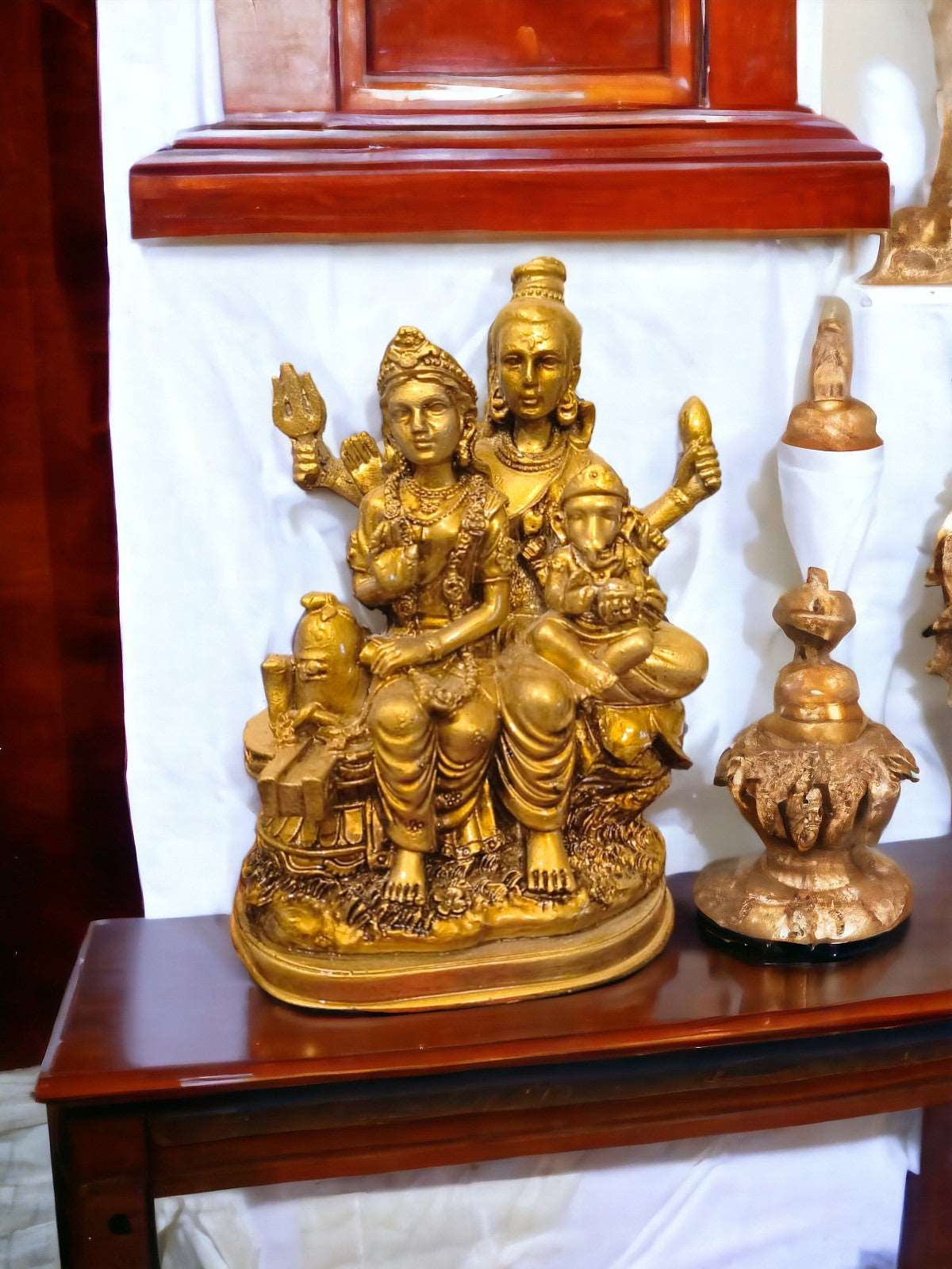 Shiva Praivar Murti : Divine Harmony and Sacred Bond - Fabzie - Home Decor Elegance