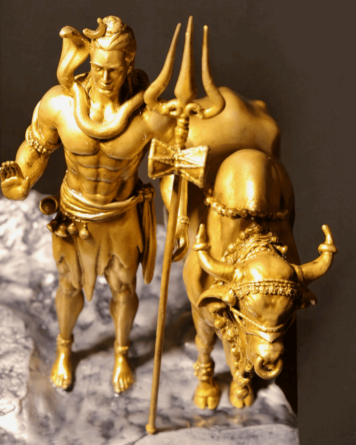 Shiv Ji and Nandi Murti - Divine Protector.