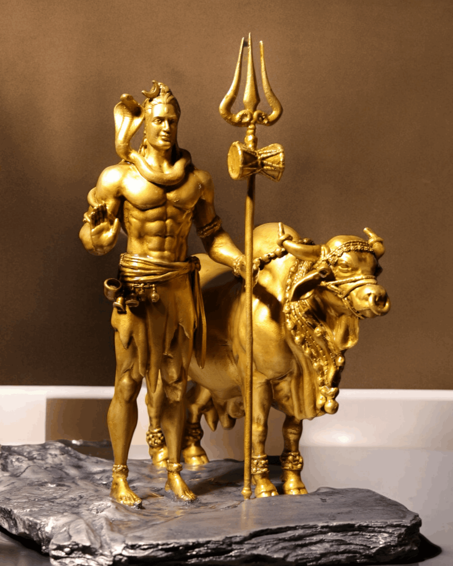 Shiv Ji and Nandi Murti - Divine Protector.