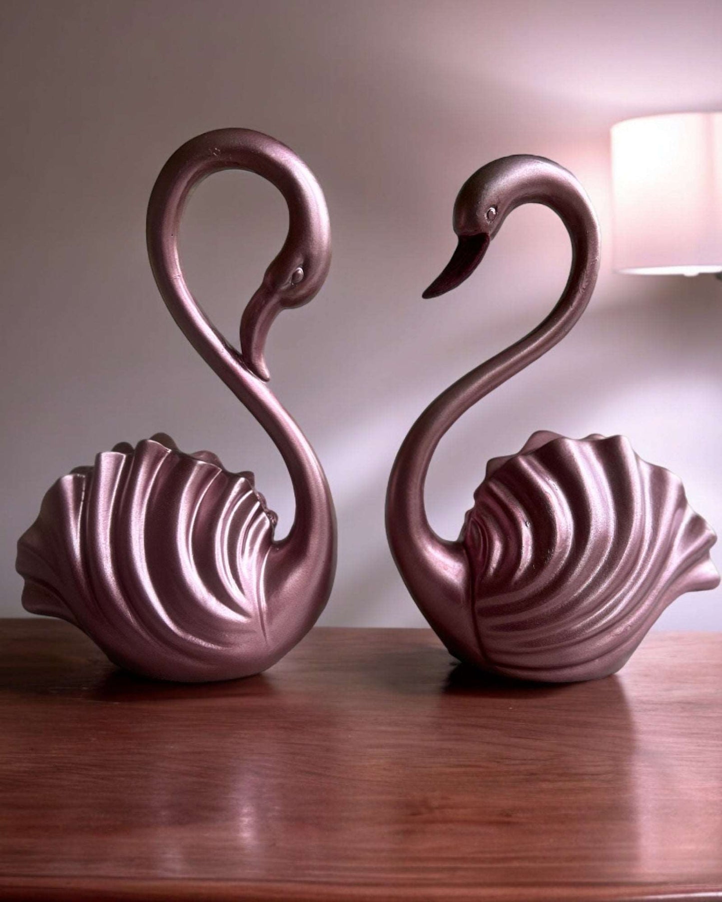 Swan Pair for interior Decor: A Serenade of Love and Elegance - Fabzie - Home Decor Elegance