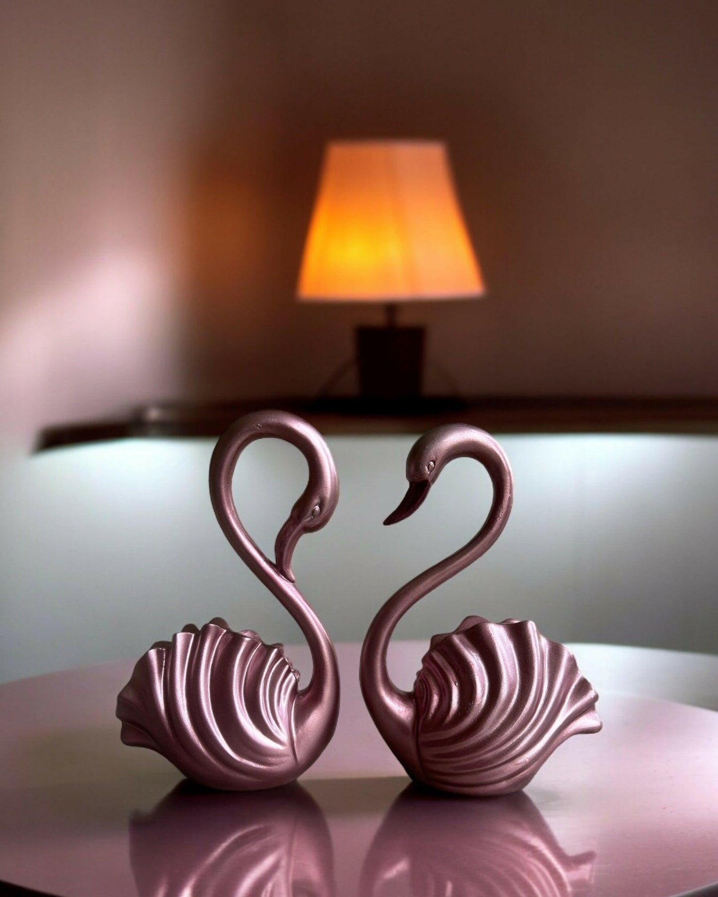 Swan Pair for interior Decor: A Serenade of Love and Elegance - Fabzie - Home Decor Elegance