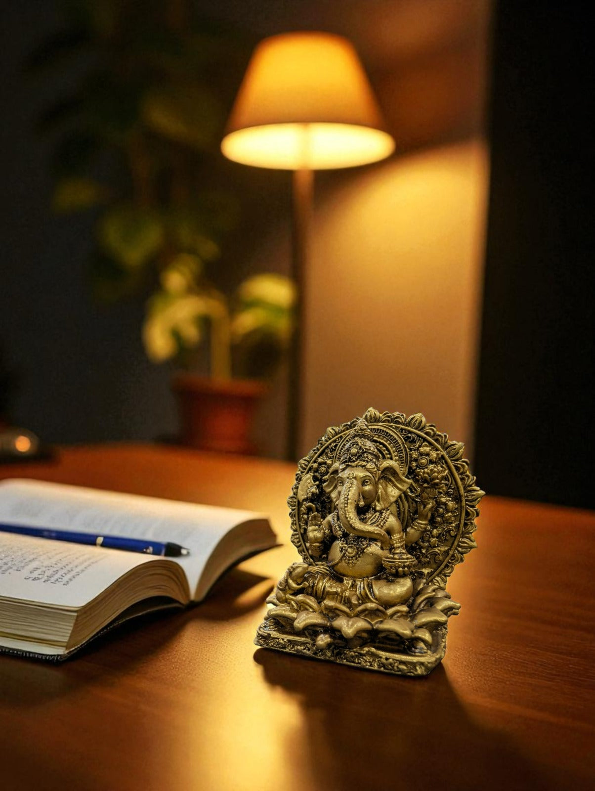 Divine Ganesh Ji Idol – Wisdom & Prosperity - Fabzie - Home Decor Elegance