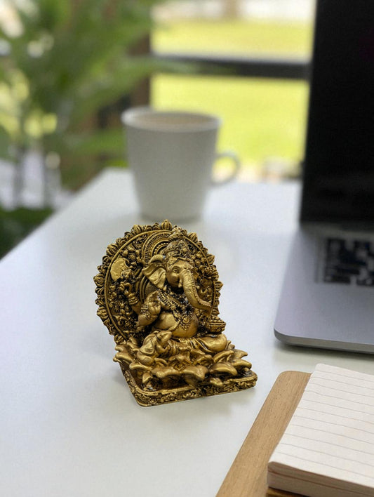 Divine Ganesh Ji Idol – Wisdom & Prosperity - Fabzie - Home Decor Elegance