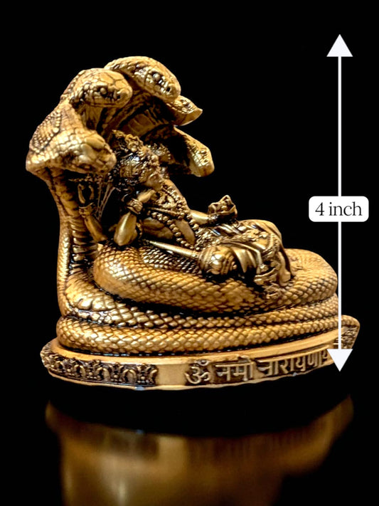 Vishnu Ji with Sheshnaag – Protective Car Dashboard Idol - Fabzie - Home Decor Elegance