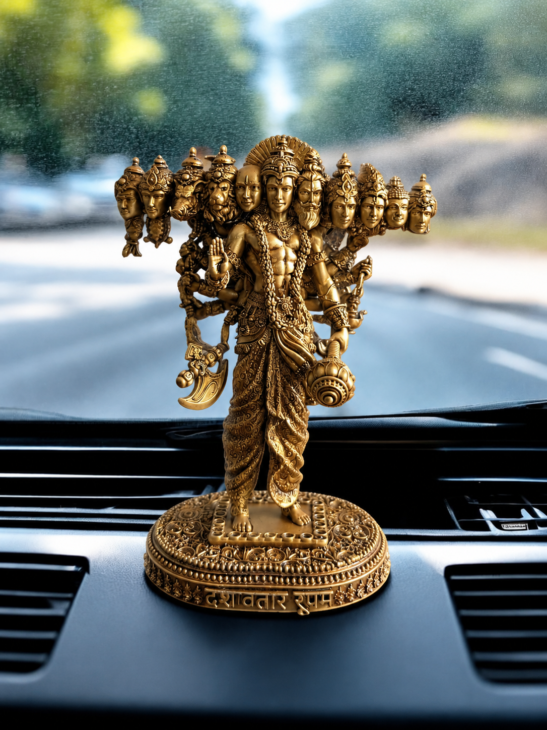 Dashavatar Vishnu Murti- For Dashboard & Office/Home - Fabzie - Home Decor Elegance