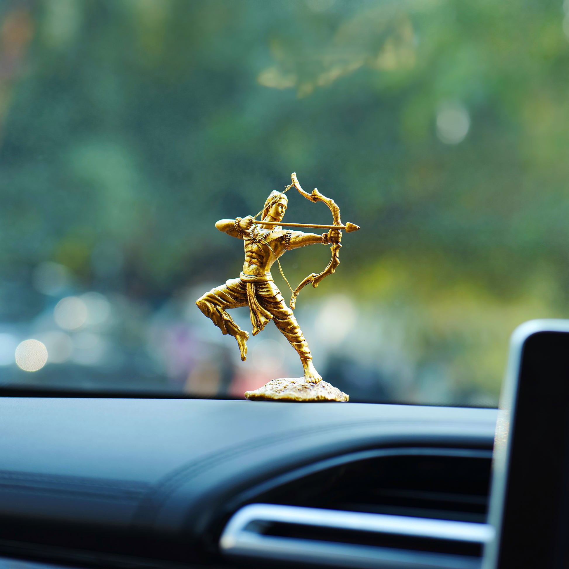 Shri Ram - Last Arrow to Ravan - Car Dashboard.