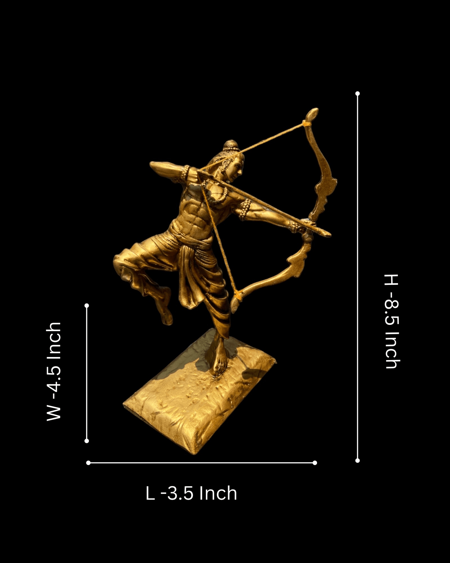 The Divine Shot: Lord Ram's Final Arrow Murti.