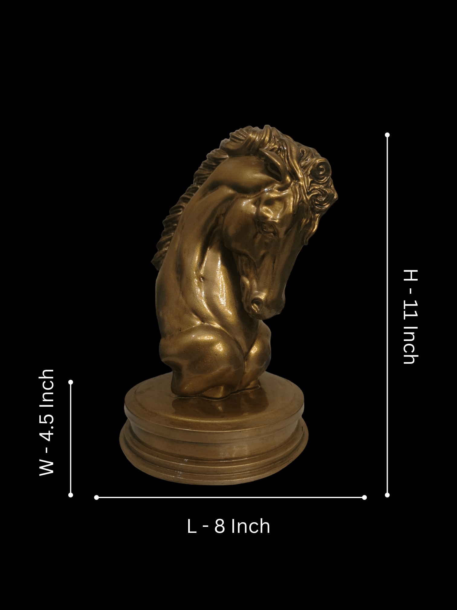 Big Horse Statue - Modern Abstract Home  Décor.