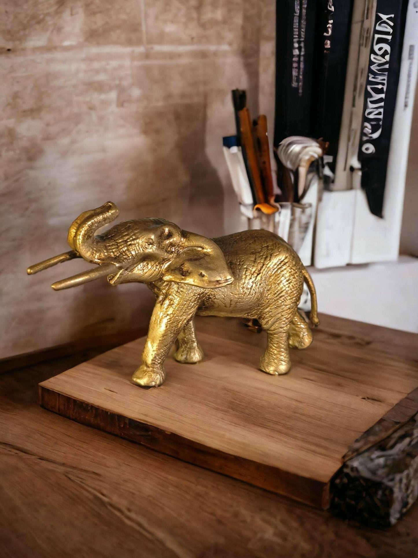 African Elephant figurine - Majestic Wildlife Home Décor - Fabzie - Home Decor Elegance