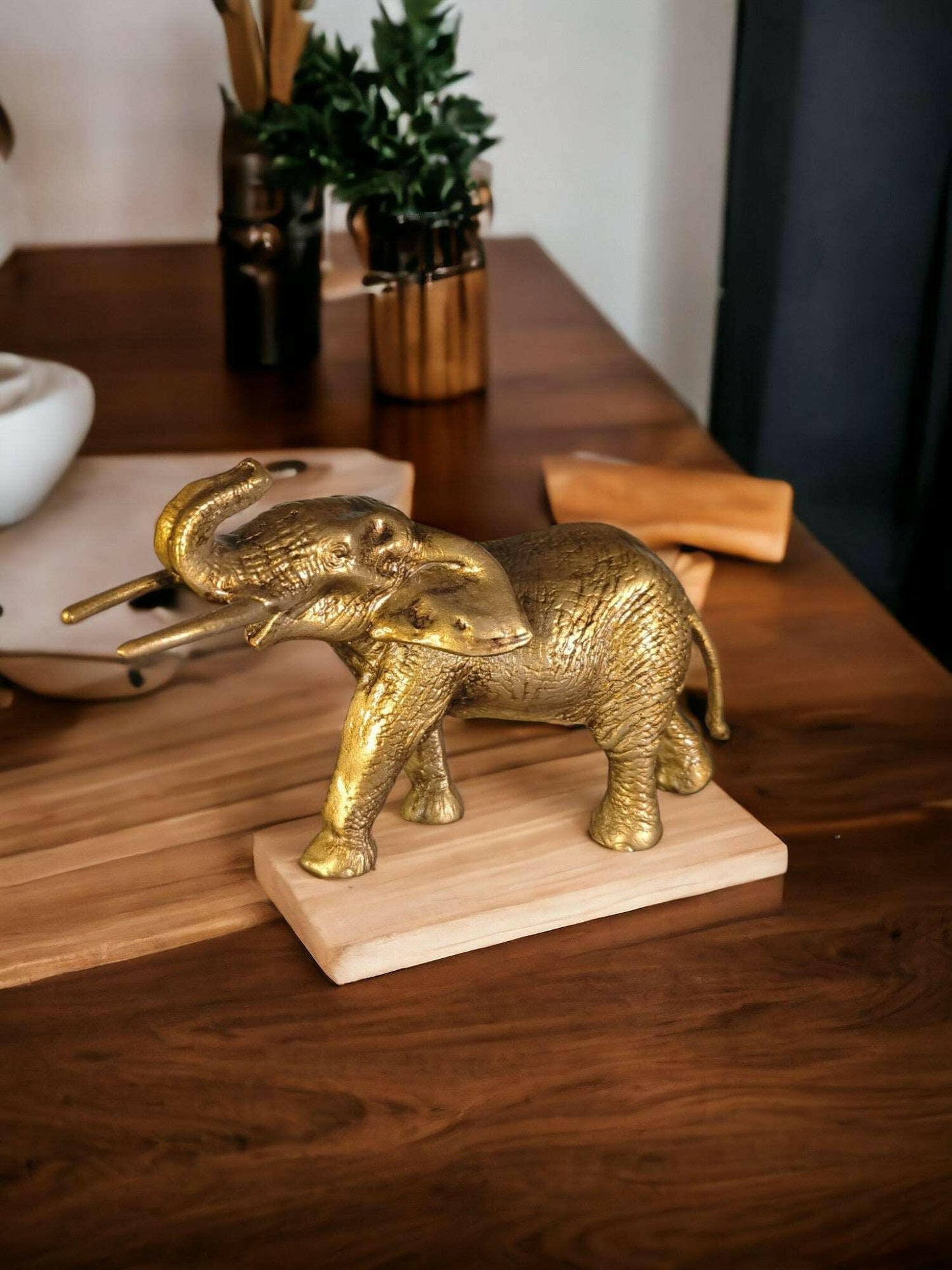 African Elephant figurine - Majestic Wildlife Home Décor - Fabzie - Home Decor Elegance