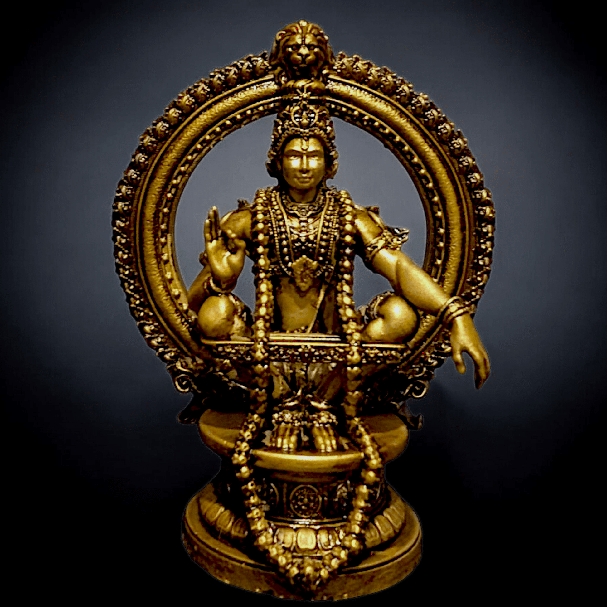 Ayyappa Swami: The Warrior Yogi of Dharma - Fabzie - Home Decor Elegance