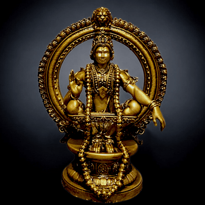 Ayyappa Swami: The Warrior Yogi of Dharma - Fabzie - Home Decor Elegance