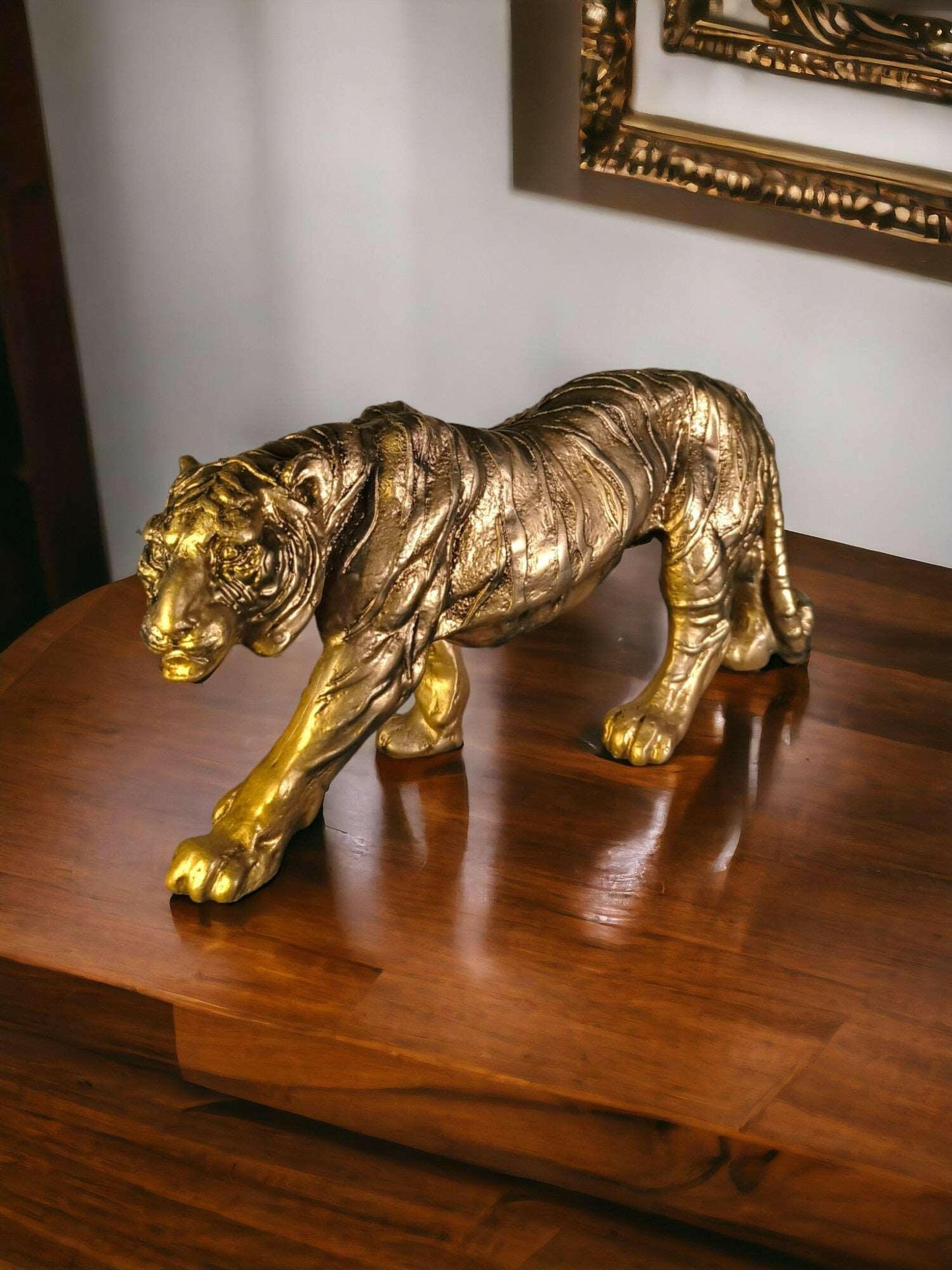 Bengal Tiger Statue - Majestic Wildlife Home Décor - Fabzie - Home Decor Elegance