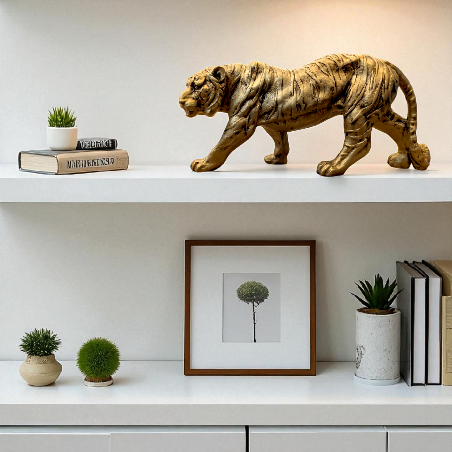 Bengal Tiger Statue - Majestic Wildlife Home/ Office Décor - Fabzie - Home Decor Elegance
