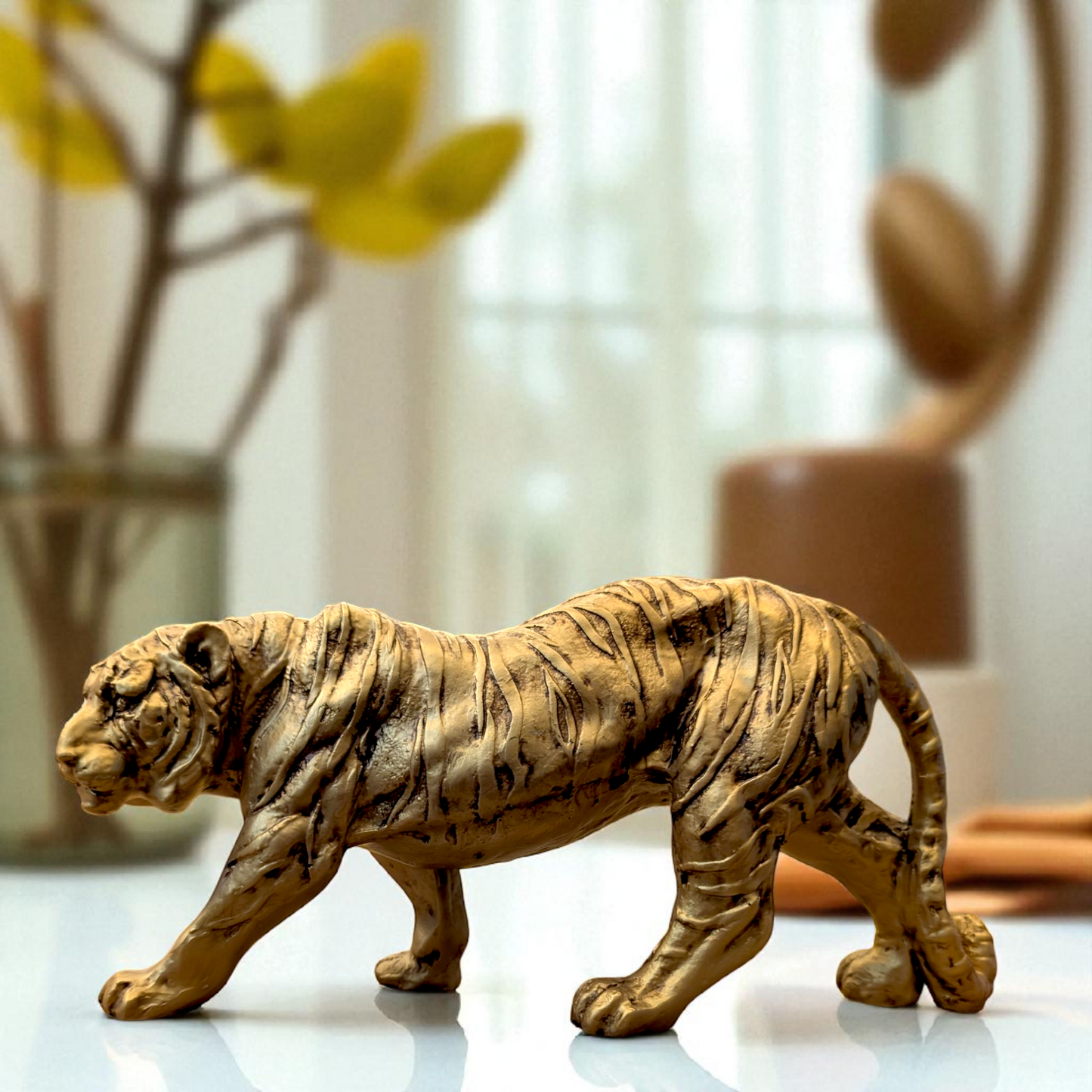 Bengal Tiger Statue - Majestic Wildlife Home/ Office Décor - Fabzie - Home Decor Elegance