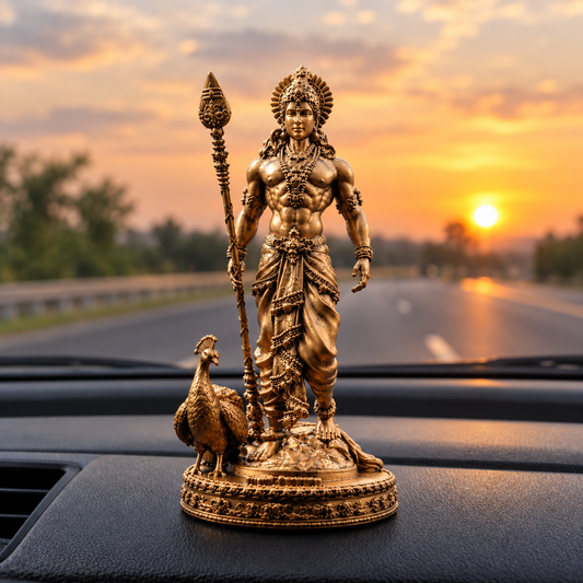 Kartikey ji(Murugan/Subrahmanya) - Car Dashboard