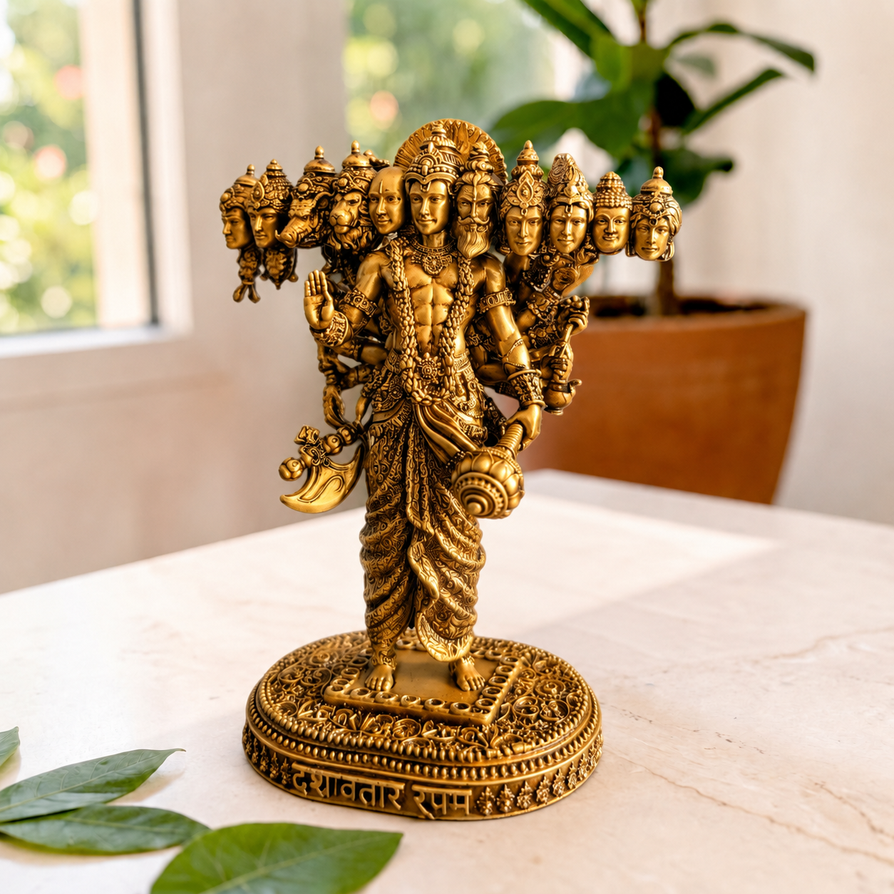 Dashavatar Vishnu Murti- For Dashboard & Office/Home - Fabzie - Home Decor Elegance