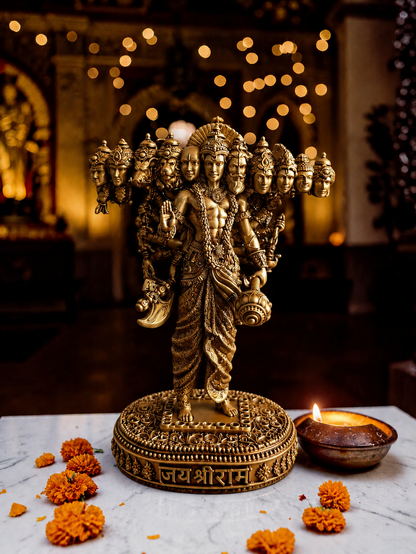 Dashavatar Vishnu Murti- For Dashboard & Office/Home - Fabzie - Home Decor Elegance