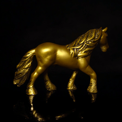 Horse  With Hair - Elegant Equestrian Decor.