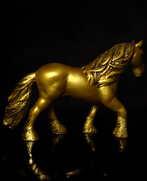 Horse  With Hair - Elegant Equestrian Decor